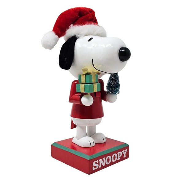 Snoopy Peanuts Wood 9" Nutcracker -  Christmas Gift - Picture 2 of 4